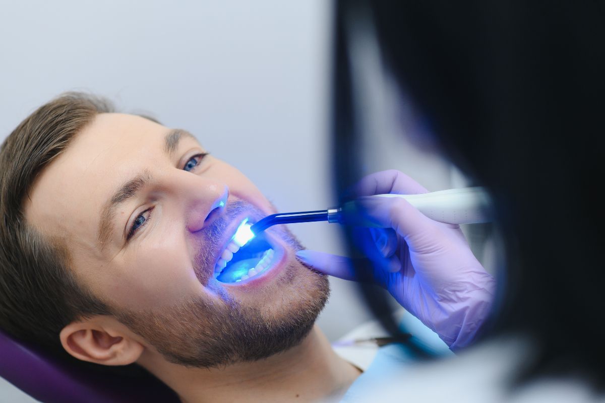teeth whitening treatment